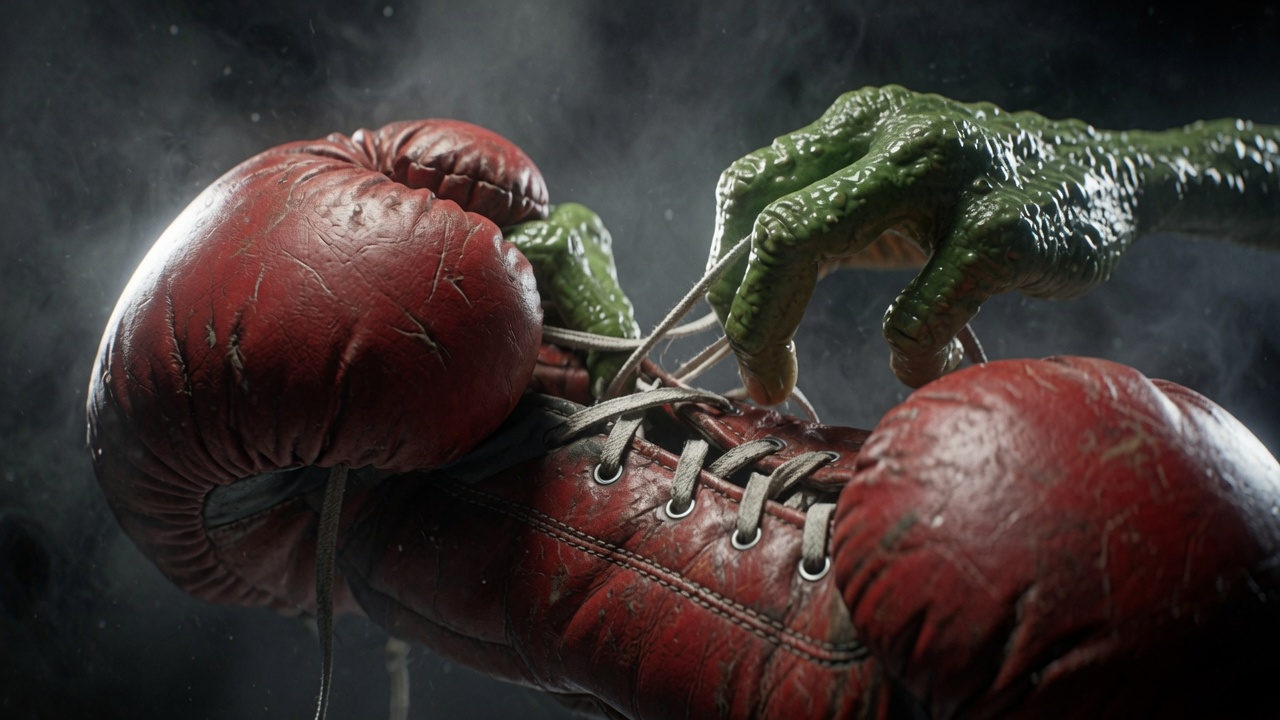 Gloves up